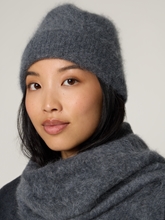 Bild von Kaschmirmütze mit Umschlag