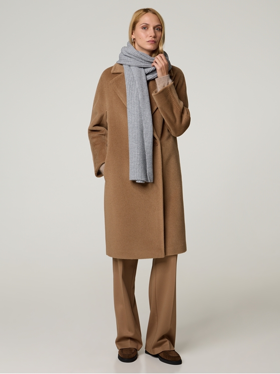 Bild von SCHAL RIPPE MERINO WOLLE