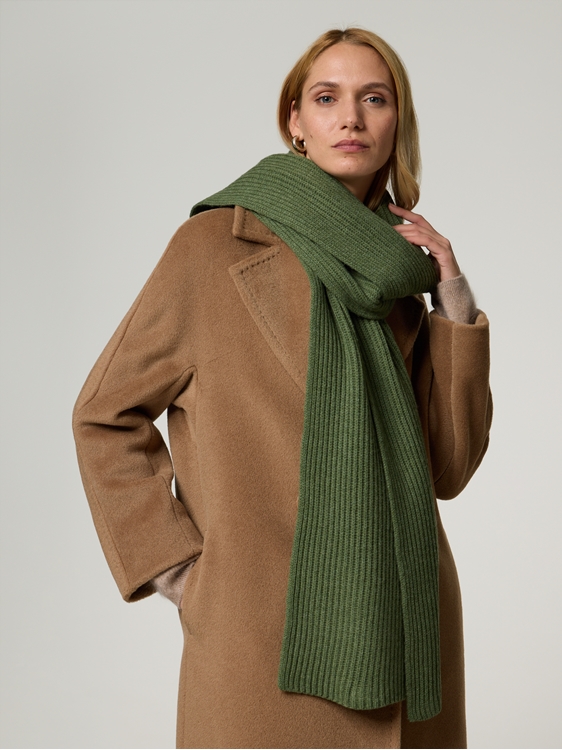 Bild von SCHAL RIPPE MERINO WOLLE