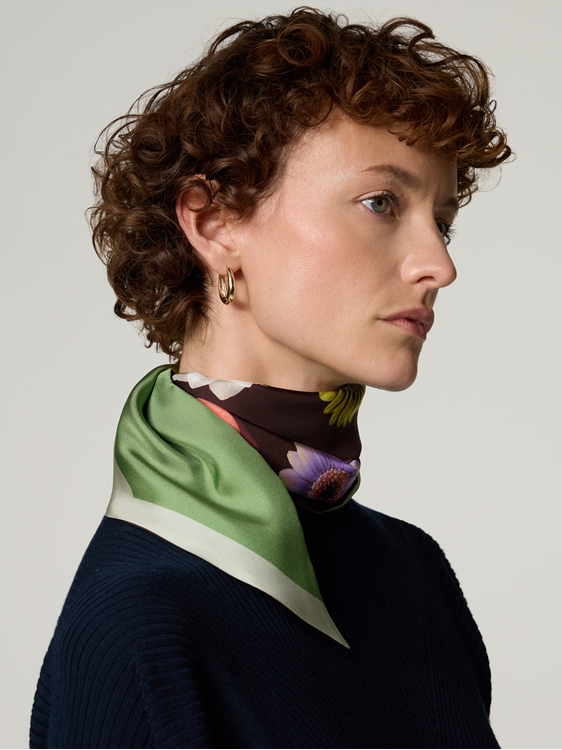 Bild von Schmaler Seidenschal