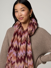 Bild von Schal aus Kaschmir CHEVRON