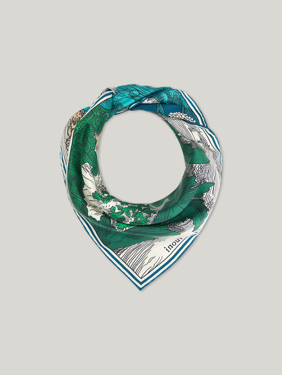 Bild von Schal mit Muster CARRE