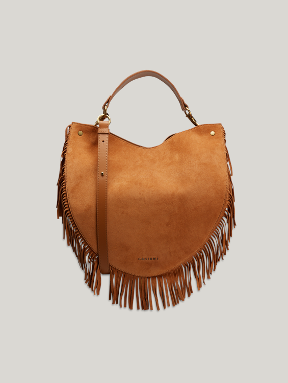 Sac besace daim