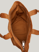 Bild von Handtasche aus Velours Leder