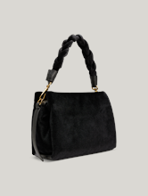 Image sur Sac à bandoulière en velours