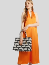 Bild von Shopper mit Palmen-Muster