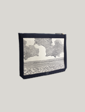 Bild von Clutch aus Canvas OCEANIQUE