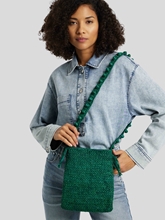 Image sur Sac à bandoulière en paille NAZE