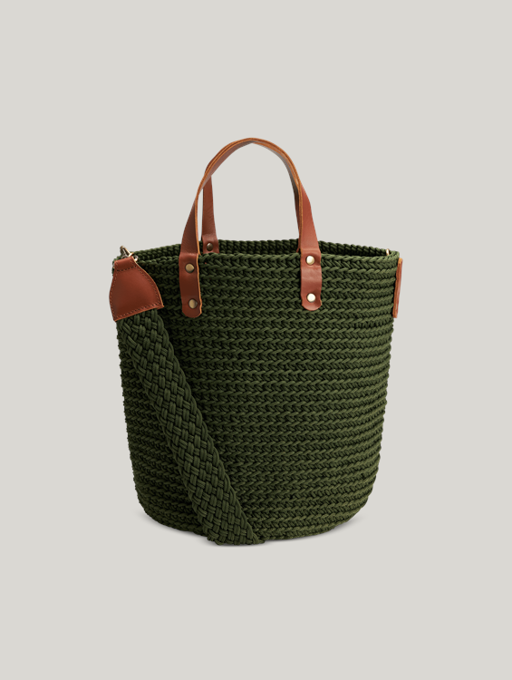 Image sur Sac à bandoulière tressé