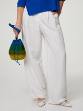 Bild von Beuteltasche aus Raffia MAORA