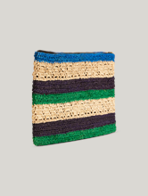 Bild von Clutch aus Raffia NEZIHA