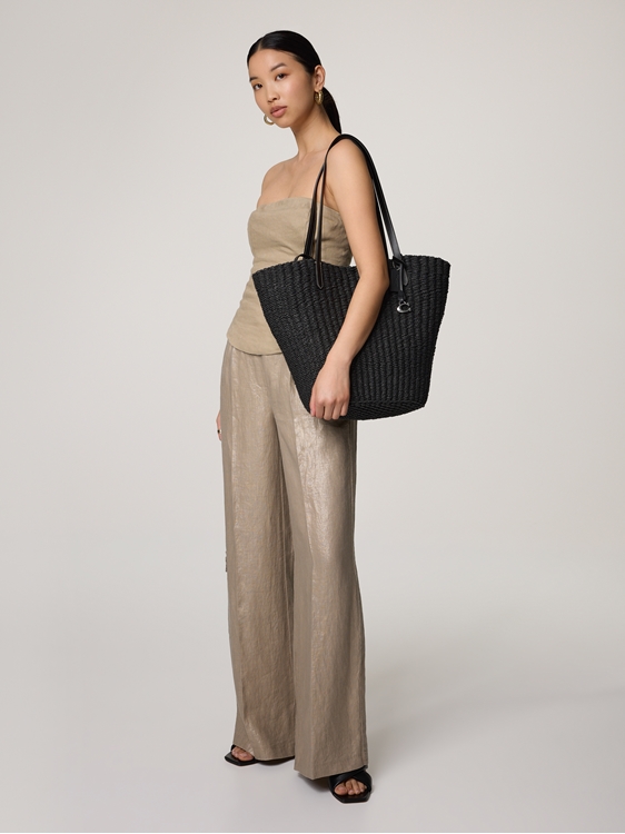 Bild von Shopper aus Stroh LARGE