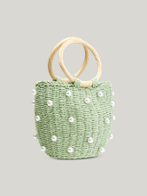 Bild von Henkeltasche RATTAN BUCKET