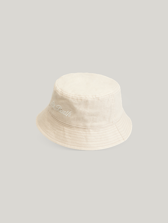 Bild von Bucket Hat mit Leinen JAMES