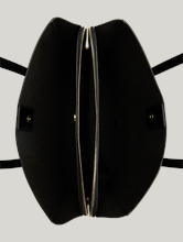 Image sur Shopper en cuir verni