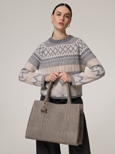 Bild von Shopper aus Bouclé BOOK TOTE L