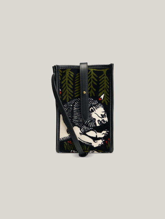 Bild von Handytasche aus Samt LUDWIG