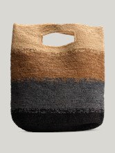 Bild von Handtasche aus Raffia MAORI