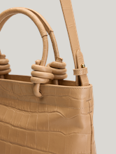 Bild von Henkeltasche LOOP MINI SOFT CROCO
