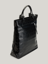 Image sur Sac à bandoulière LOOP SOFT CROCO