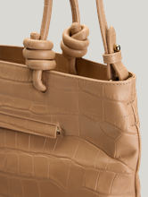 Bild von Henkeltasche LOOP SOFT CROCO