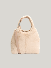 Image sur Sac à bandoulière en fourrure synthétique
