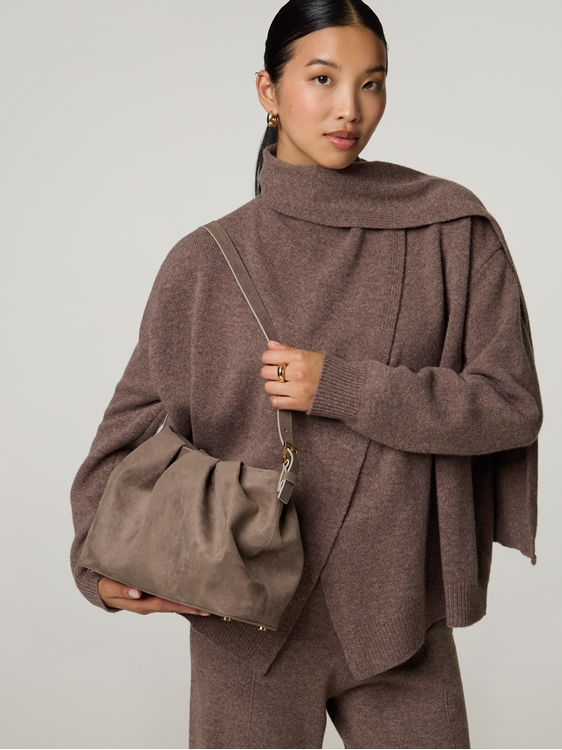 Bild von Schultertasche LARA SUEDE