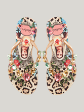 Bild von Flip Flops mit Strass