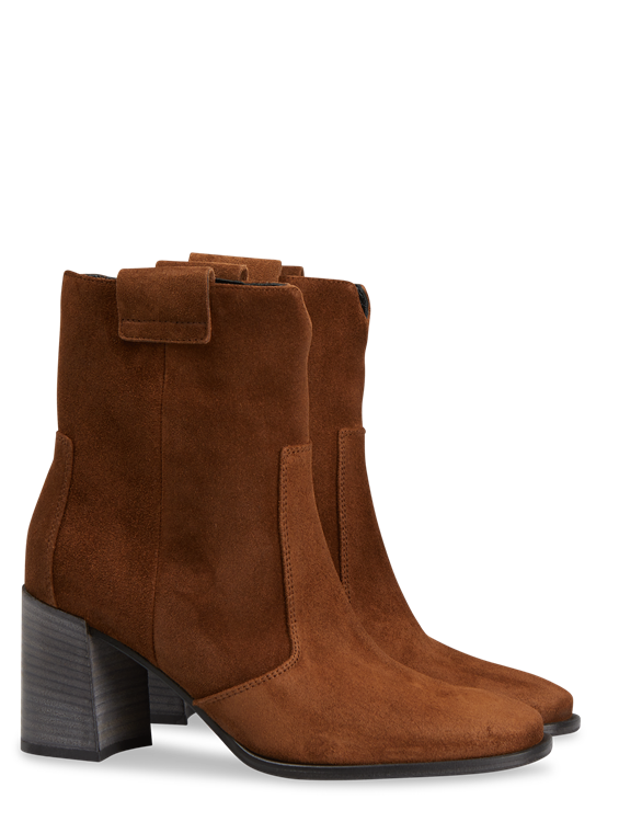bottine en daim