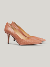 Image sur Escarpins avec impression croco