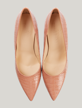 Image sur Escarpins avec impression croco