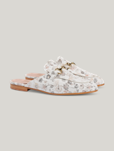 Bild von Slippers mit Flower-Print SAINT TROPEZ