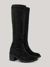 Bild von Stiefel aus Veloursleder