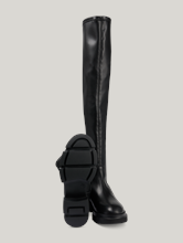 Bild von Overknee Stiefel aus Kunstleder CPH544