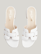 Image sur Claquette en cuir