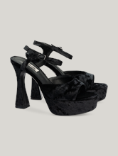 Bild von Sandalette aus Velvet SELMA