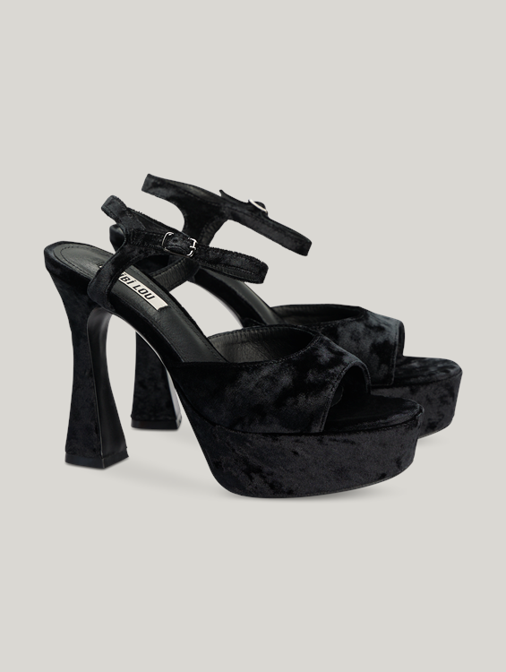 Bild von Sandalette aus Velvet SELMA