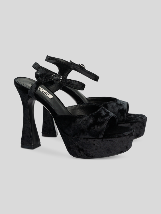 Sandalette best sale a talon
