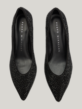 Bild von Pumps mit Strasssteinen