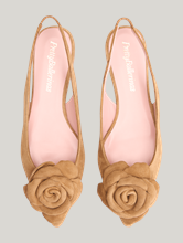 Bild von Slingballerinas aus Veloursleder