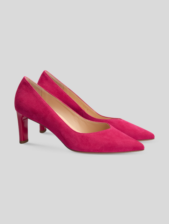 Escarpins daim best sale