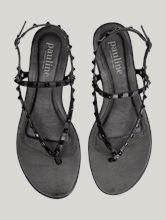 Image sur Sandales à orteils avec rivets