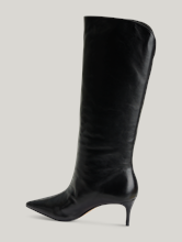 Bild von Schaftstiefel aus Leder