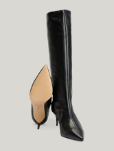 Bild von Schaftstiefel aus Leder