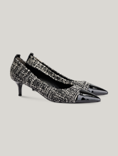 Bild von Pumps mit Tweed LONDON