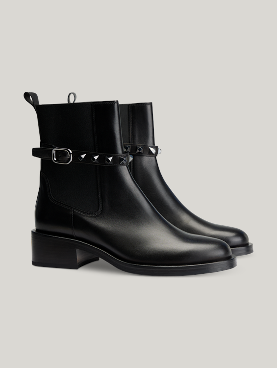 Bottines clous clearance
