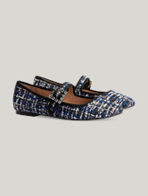 Image sur Mary-Jane Ballerines avec tweed