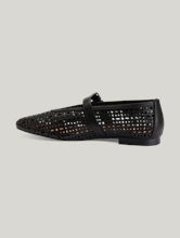 Image sur Ballerines en cuir perforé