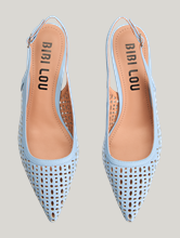 Image sur Escarpins en cuir perforé