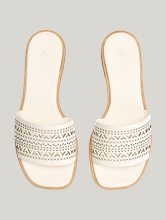 Image sur Sandale en cuir perforé